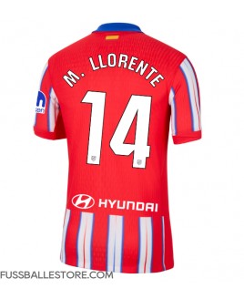 Günstige Atletico Madrid Marcos Llorente #14 Heimtrikot 2024-25 Kurzarm